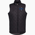 EDEN HIGH SCHOOL BULLDOGS <span class="pdp-name-mascot">EDEN BULLDOGS /LADY</span> MV Sport Weatherproof Vintage Women's Diamond Quilt Vest Front Thumbnail
