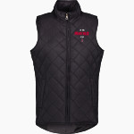 Pyle Panthers <span class="pdp-name-mascot">Pyle Middle School Panthers</span> MV Sport Weatherproof Vintage Women's Diamond Quilt Vest Front Thumbnail