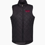 Creekside Seminoles <span class="pdp-name-mascot">Creekside Seminoles</span> MV Sport Weatherproof Vintage Women's Diamond Quilt Vest Front Thumbnail