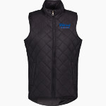 Whiteland Warriors MV Sport Weatherproof Vintage Women's Diamond Quilt Vest Front Thumbnail