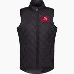 CENTER MORICHES HIGH SCHOOL RED DEVILS <span class="pdp-name-mascot">CENTER MORICHES RED DEVILS</span> MV Sport Weatherproof Vintage Women's Diamond Quilt Vest Front Thumbnail