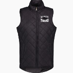 Fort Hays State University Tigers MV Sport Weatherproof Vintage Women's Diamond Quilt Vest Front Thumbnail