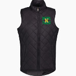 NEVIS HIGH SCHOOL TIGERS <span class="pdp-name-mascot">NEVIS TIGERS</span> MV Sport Weatherproof Vintage Women's Diamond Quilt Vest Front Thumbnail