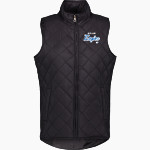 HEARTLAND CHRISTIAN ACADEMY EAGLES <span class="pdp-name-mascot">HEARTLAND EAGLES</span> MV Sport Weatherproof Vintage Women's Diamond Quilt Vest Front Thumbnail