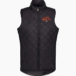 Gary Bobcats <span class="pdp-name-mascot">Gary Bobcats</span> MV Sport Weatherproof Vintage Women's Diamond Quilt Vest Front Thumbnail