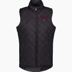 Athens Hornets <span class="pdp-name-mascot">Athens Hornets</span> MV Sport Weatherproof Vintage Women's Diamond Quilt Vest Front Thumbnail