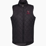 CARNEGIE MELLON UNIVERSITY TARTANS <span class="pdp-name-mascot">Carnegie Mellon Tartans</span> MV Sport Weatherproof Vintage Women's Diamond Quilt Vest Front Thumbnail