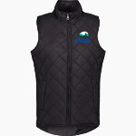 Carver Community Eagles <span class="pdp-name-mascot">Carver Community Eagles</span> MV Sport Weatherproof Vintage Women's Diamond Quilt Vest Front Thumbnail