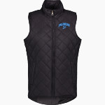 PALISADES CHARTER HIGH SCHOOL DOLPHINS <span class="pdp-name-mascot">PALISADES DOLPHINS</span> MV Sport Weatherproof Vintage Women's Diamond Quilt Vest Front Thumbnail