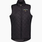 Mountain View Academy Mustangs <span class="pdp-name-mascot">Mountain View Academy Mustangs</span> MV Sport Weatherproof Vintage Women's Diamond Quilt Vest Front Thumbnail