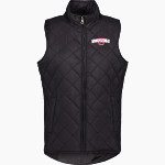 LOWELL HIGH SCHOOL RED DEVILS <span class="pdp-name-mascot">LOWELL RED DEVILS</span> MV Sport Weatherproof Vintage Women's Diamond Quilt Vest Front Thumbnail