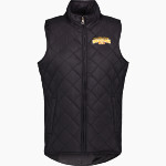 Oak Hills Christian College Wolfpack MV Sport Weatherproof Vintage Women's Diamond Quilt Vest Front Thumbnail