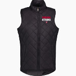 La Jolla Vikings <span class="pdp-name-mascot">La Jolla Vikings</span> MV Sport Weatherproof Vintage Women's Diamond Quilt Vest Front Thumbnail
