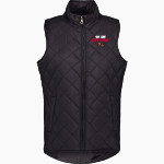 Elite Cheer Online Store <span class="pdp-name-mascot">Elite Cheer</span> MV Sport Weatherproof Vintage Women's Diamond Quilt Vest Front Thumbnail