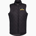 CRAWFORDSVILLE HIGH SCHOOL ATHENIANS MV Sport Weatherproof Vintage Women's Diamond Quilt Vest Front Thumbnail