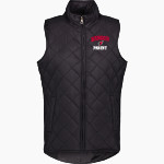 BANGOR HIGH SCHOOL CARDINALS <span class="pdp-name-mascot">BANGOR CARDINALS</span> MV Sport Weatherproof Vintage Women's Diamond Quilt Vest Front Thumbnail