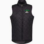 AZ Compass DRAGONS <span class="pdp-name-mascot">Compass Prep DRAGONS</span> MV Sport Weatherproof Vintage Women's Diamond Quilt Vest Front Thumbnail