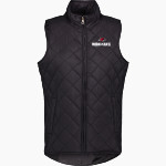 Goshen RedHawks <span class="pdp-name-mascot">Goshen RedHawks</span> MV Sport Weatherproof Vintage Women's Diamond Quilt Vest Front Thumbnail