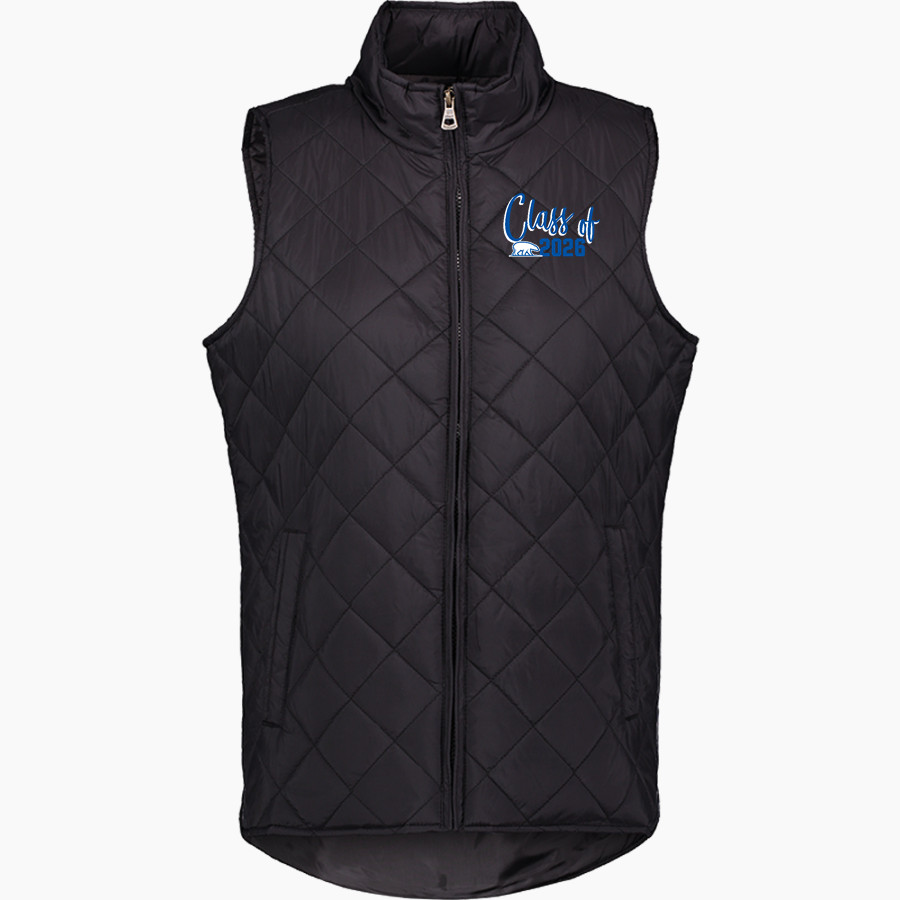 BURT TOWNSHIP SCHOOL POLAR BEARS <span class="pdp-name-mascot">BURT TOWNSHIP POLAR BEARS</span> MV Sport Weatherproof Vintage Women's Diamond Quilt Vest