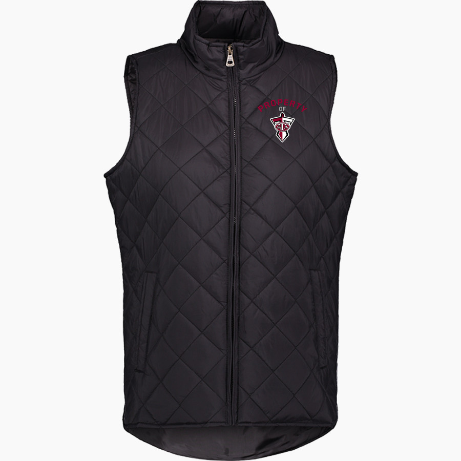 SOUTHGATE ANDERSON HIGH SCHOOL TITANS Weatherproof Vintage Women's Diamond Quilt Vest