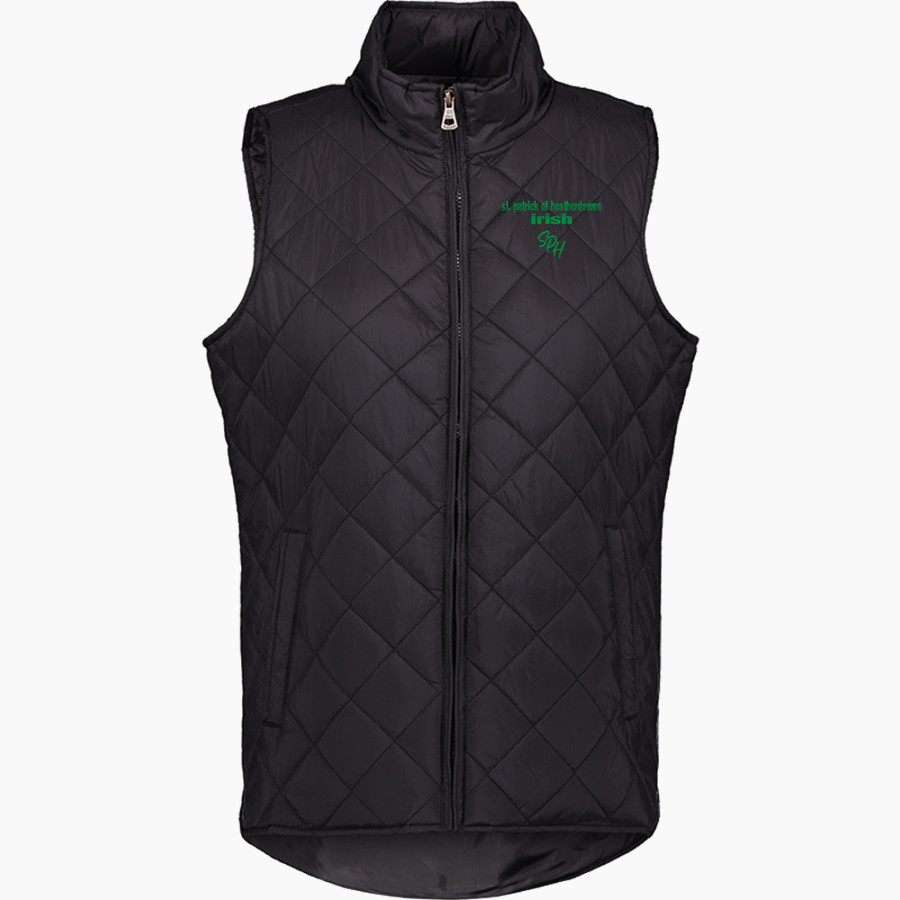St. Patrick of Heatherdowns Irish <span class="pdp-name-mascot">St. Patrick of Heatherdowns Irish</span> MV Sport Weatherproof Vintage Women's Diamond Quilt Vest