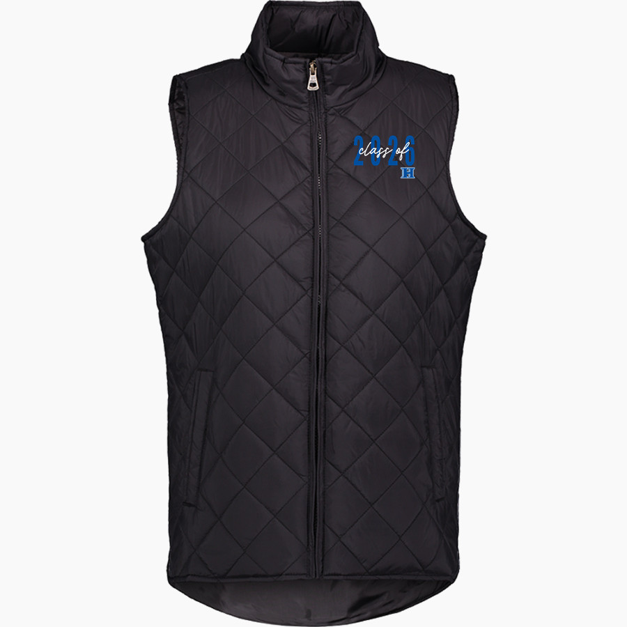 Harding Academy Lions <span class="pdp-name-mascot">Harding Academy</span> MV Sport Weatherproof Vintage Women's Diamond Quilt Vest