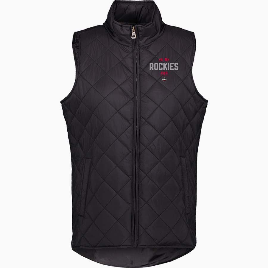 Boulder Rockies Online Store <span class="pdp-name-mascot">Boulder Rockies</span> MV Sport Weatherproof Vintage Women's Diamond Quilt Vest