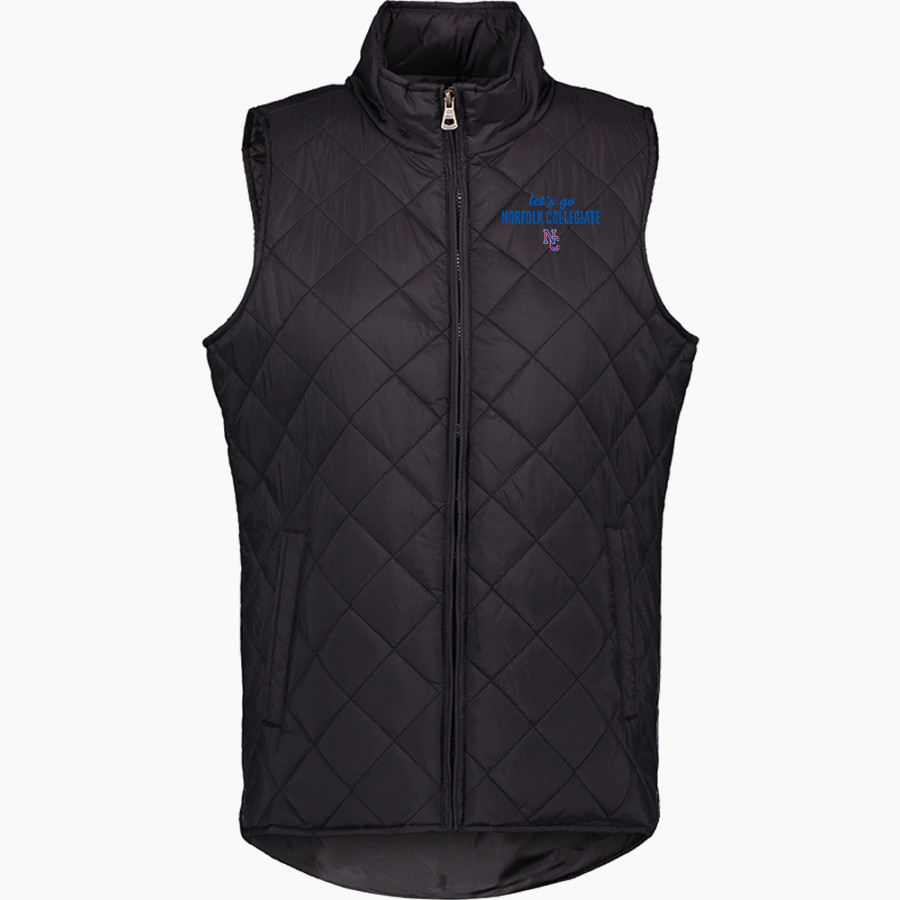 Norfolk Collegiate Oaks <span class="pdp-name-mascot">Norfolk Collegiate Oaks</span> MV Sport Weatherproof Vintage Women's Diamond Quilt Vest