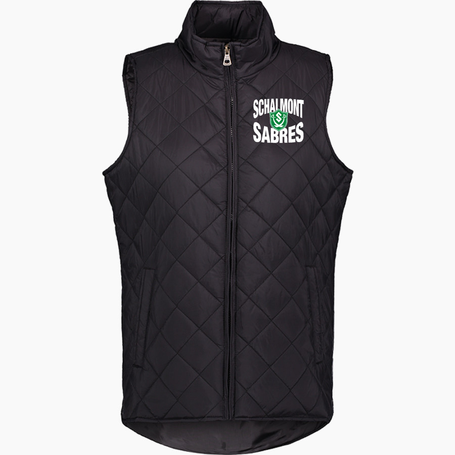Schalmont Sabres MV Sport Weatherproof Vintage Women's Diamond Quilt Vest