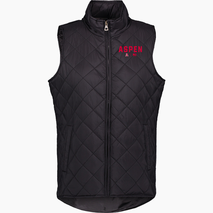 ASPEN HIGH SCHOOL SKIERS <span class="pdp-name-mascot">ASPEN SKIERS</span> MV Sport Weatherproof Vintage Women's Diamond Quilt Vest