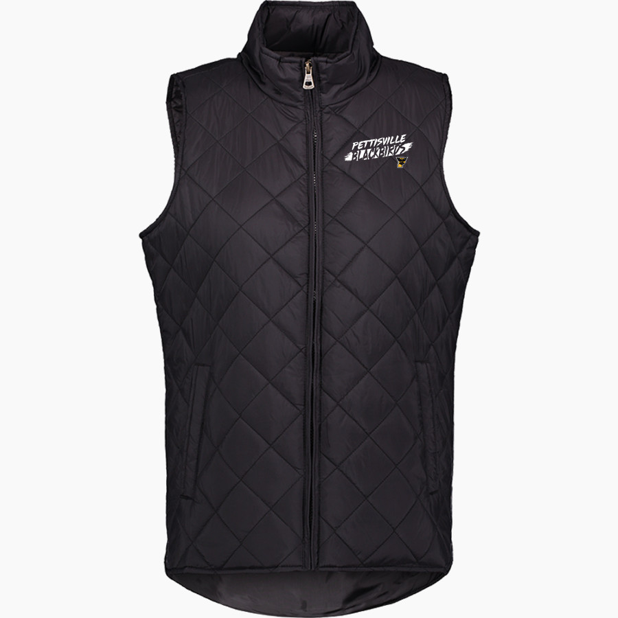 PETTISVILLE BLACKBIRDS ONLINE STORE <span class="pdp-name-mascot">PETTISVILLE BLACKBIRDS</span> MV Sport Weatherproof Vintage Women's Diamond Quilt Vest