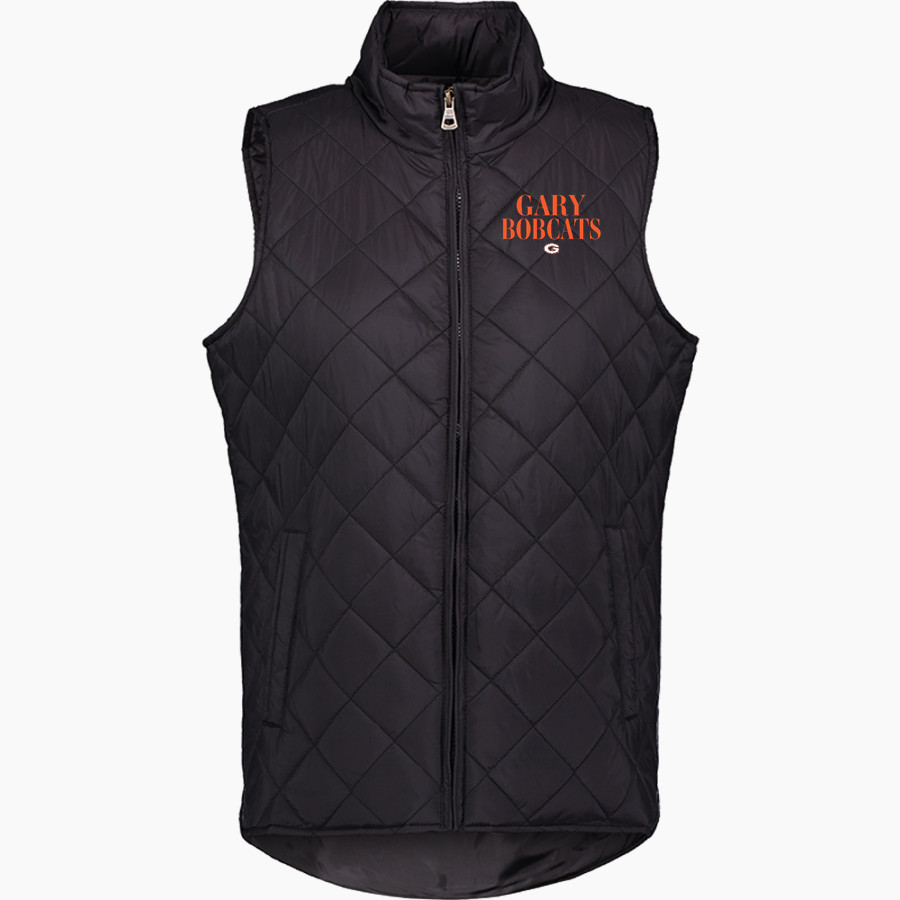 Gary Bobcats <span class="pdp-name-mascot">Gary Bobcats</span> MV Sport Weatherproof Vintage Women's Diamond Quilt Vest