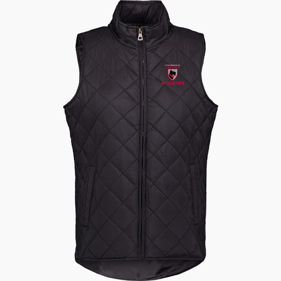 CARNEGIE MELLON UNIVERSITY TARTANS <span class="pdp-name-mascot">Carnegie Mellon Tartans</span> MV Sport Weatherproof Vintage Women's Diamond Quilt Vest