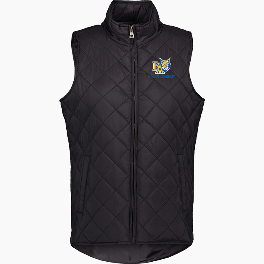 BACON ACADEMY BOBCATS <span class="pdp-name-mascot">BACON ACADEMY BOBCATS</span> MV Sport Weatherproof Vintage Women's Diamond Quilt Vest