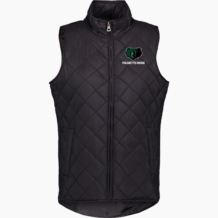 PALMETTO RIDGE HIGH SCHOOL BEARS <span class="pdp-name-mascot">PALMETTO RIDGE BEARS</span> MV Sport Weatherproof Vintage Women's Diamond Quilt Vest