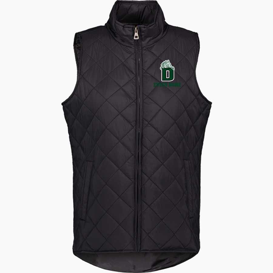 Delphian Dragons <span class="pdp-name-mascot">Delphian Dragons</span> MV Sport Weatherproof Vintage Women's Diamond Quilt Vest
