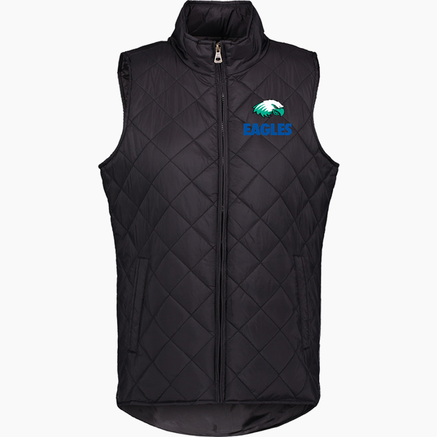 Carver Community Eagles <span class="pdp-name-mascot">Carver Community Eagles</span> MV Sport Weatherproof Vintage Women's Diamond Quilt Vest