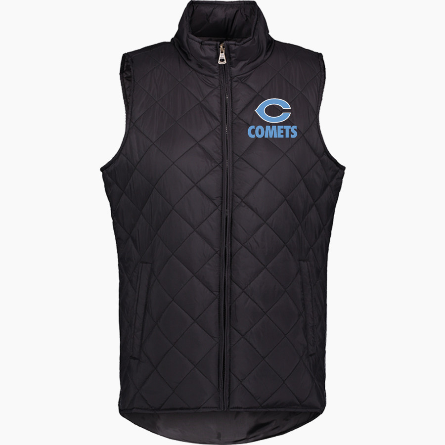 CHANUTE HIGH SCHOOL COMETS Weatherproof Vintage Women's Diamond Quilt Vest
