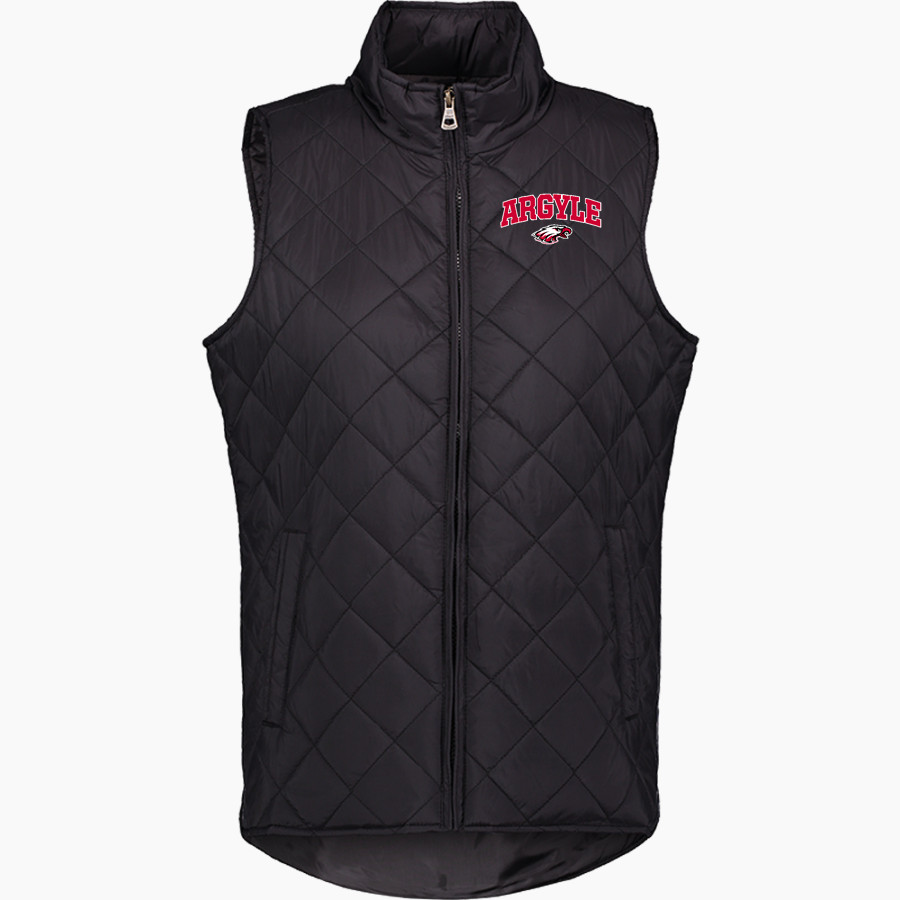 ARGYLE HIGH SCHOOL EAGLES <span class="pdp-name-mascot">ARGYLE EAGLES</span> MV Sport Weatherproof Vintage Women's Diamond Quilt Vest