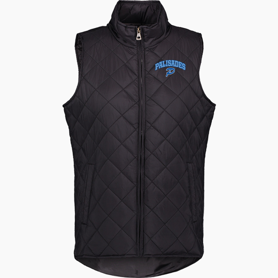 PALISADES CHARTER HIGH SCHOOL DOLPHINS <span class="pdp-name-mascot">PALISADES DOLPHINS</span> MV Sport Weatherproof Vintage Women's Diamond Quilt Vest