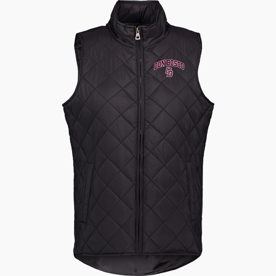 DON BOSCO HIGH SCHOOL IRONMEN <span class="pdp-name-mascot">DON BOSCO IRONMEN</span> MV Sport Weatherproof Vintage Women's Diamond Quilt Vest