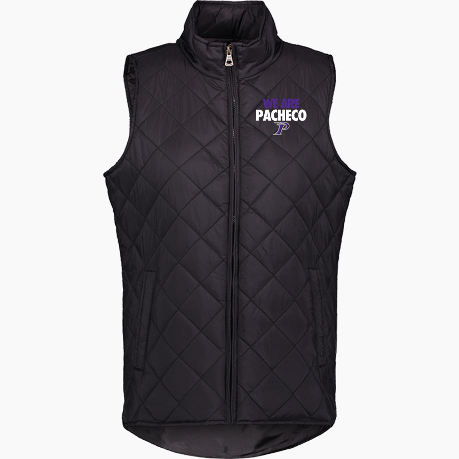PACHECO HIGH SCHOOL PANTHERS <span class="pdp-name-mascot">PACHECO PANTHERS</span> MV Sport Weatherproof Vintage Women's Diamond Quilt Vest