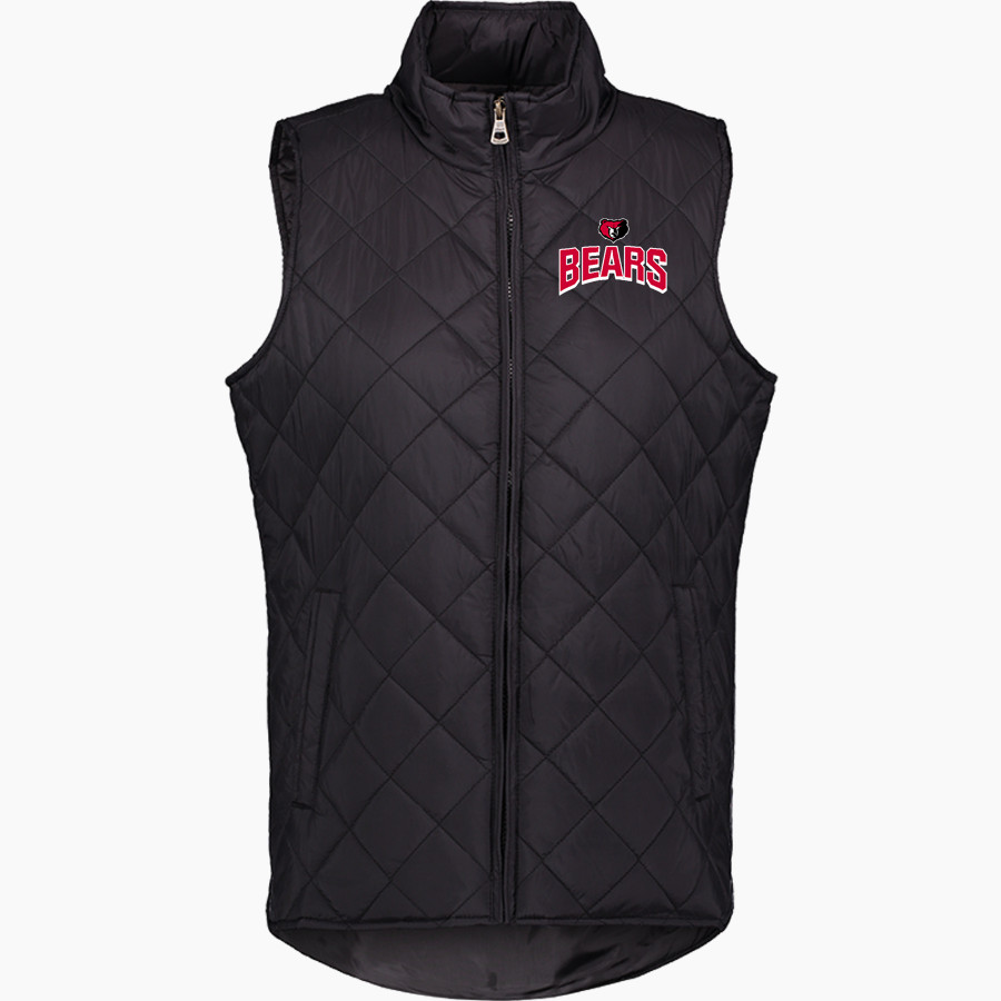 BRADSHAW MOUNTAIN HIGH SCHOOL BEARS MV Sport Weatherproof Vintage Women's Diamond Quilt Vest