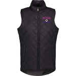 Skyline Gila River Mustangs <span class="pdp-name-mascot">Skyline Mustangs</span> MV Sport Weatherproof Vintage Women's Diamond Quilt Vest Front Thumbnail
