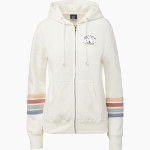 Parker County Pickleball Association <span class="pdp-name-mascot">Parker County Pickleball Association</span> MV Sport Women's Naamah Multi Sleeve Stripe Full Zip Hoodie Front Thumbnail