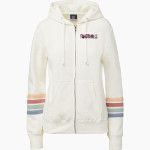 FAYETTEVILLE HIGH SCHOOL LIONS <span class="pdp-name-mascot">FAYETTEVILLE LIONS</span> MV Sport Women's Naamah Multi Sleeve Stripe Full Zip Hoodie Front Thumbnail