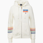Rainier Beach Vikings <span class="pdp-name-mascot">Rainier Beach Vikings</span> MV Sport Women's Naamah Multi Sleeve Stripe Full Zip Hoodie Front Thumbnail
