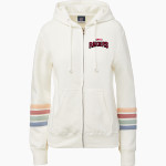 Milwaukee School of Engineering <span class="pdp-name-mascot">MSOE Raiders</span> MV Sport Women's Naamah Multi Sleeve Stripe Full Zip Hoodie Front Thumbnail
