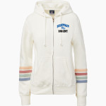 ROBINSON HIGH SCHOOL ROCKETS <span class="pdp-name-mascot">ROBINSON ROCKETS</span> MV Sport Women's Naamah Multi Sleeve Stripe Full Zip Hoodie Front Thumbnail