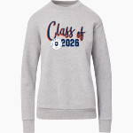 Helena Christian Rams <span class="pdp-name-mascot">Helena Christian School Rams</span> MV Sport Women's Raelynn Cloud Fleece Crew Front Thumbnail